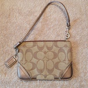 Coach wristlet